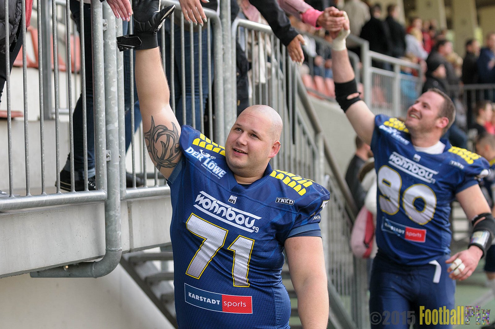 Essen Assindia Cardinals vs. Remscheid Amboss - 30.05.2015 RL NRW: Essen Assindia Cardinals vs. Remscheid Amboss (48:14)