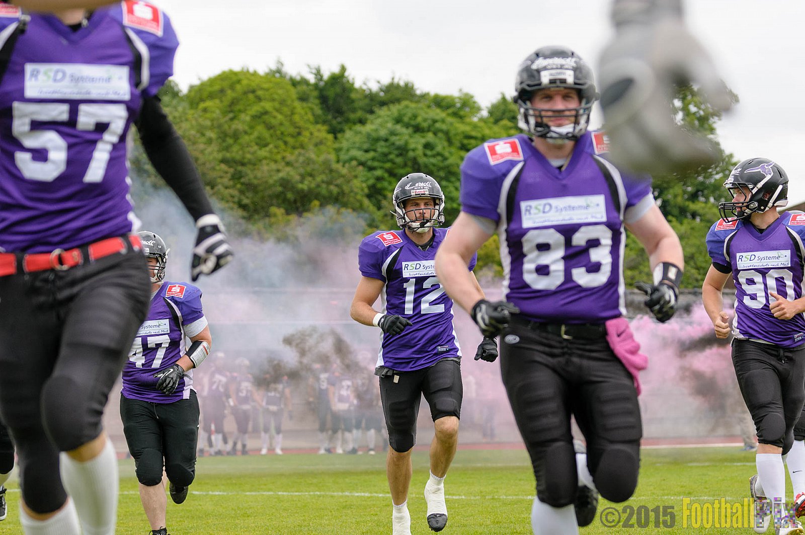 Langenfeld Longhorns vs. Solingen Paladins - 31.05.2015 RL NRW: Langenfeld Longhorns vs. Solingen Paladins (48:22)