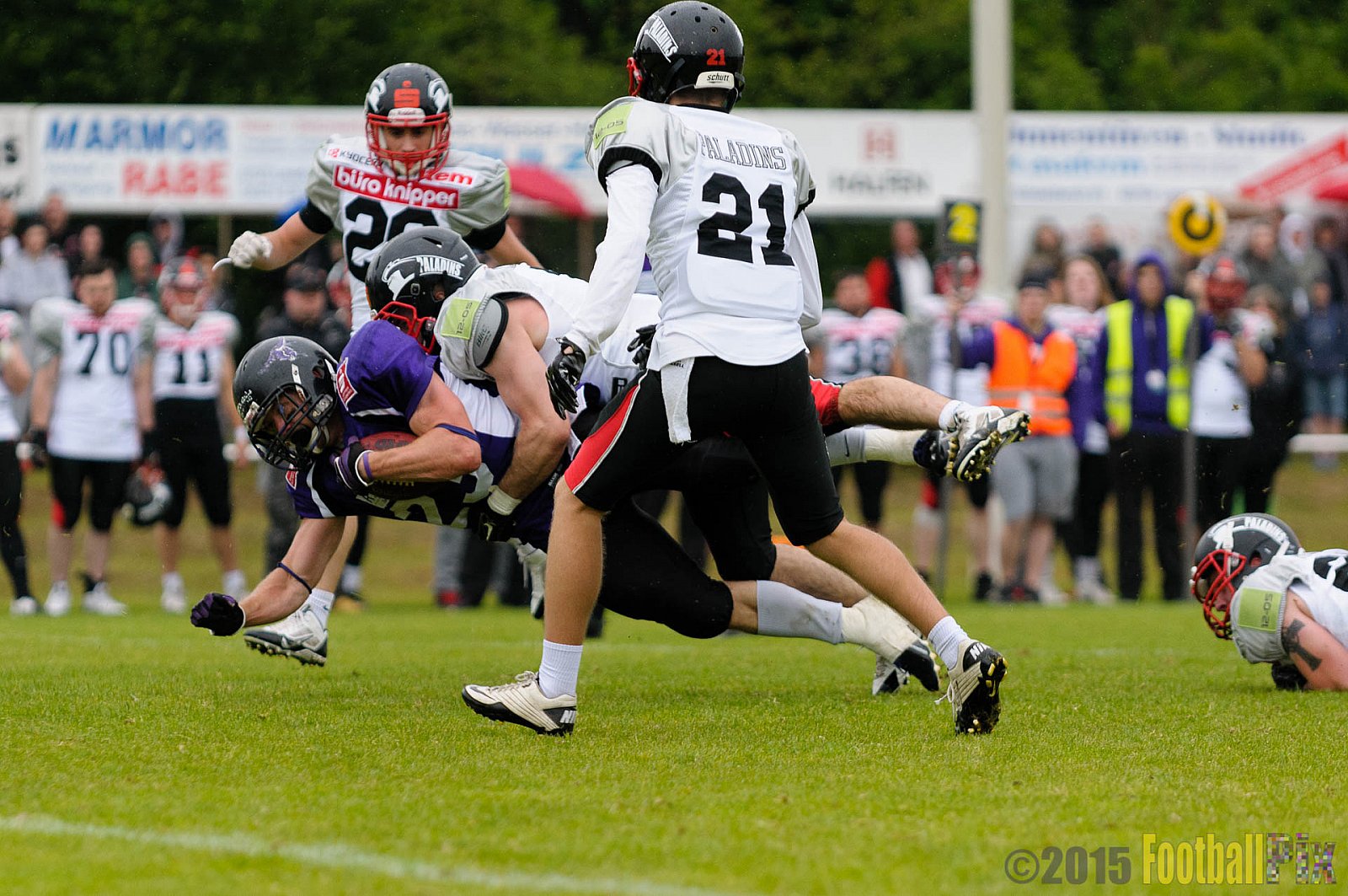 Langenfeld Longhorns vs. Solingen Paladins - 31.05.2015 RL NRW: Langenfeld Longhorns vs. Solingen Paladins (48:22)