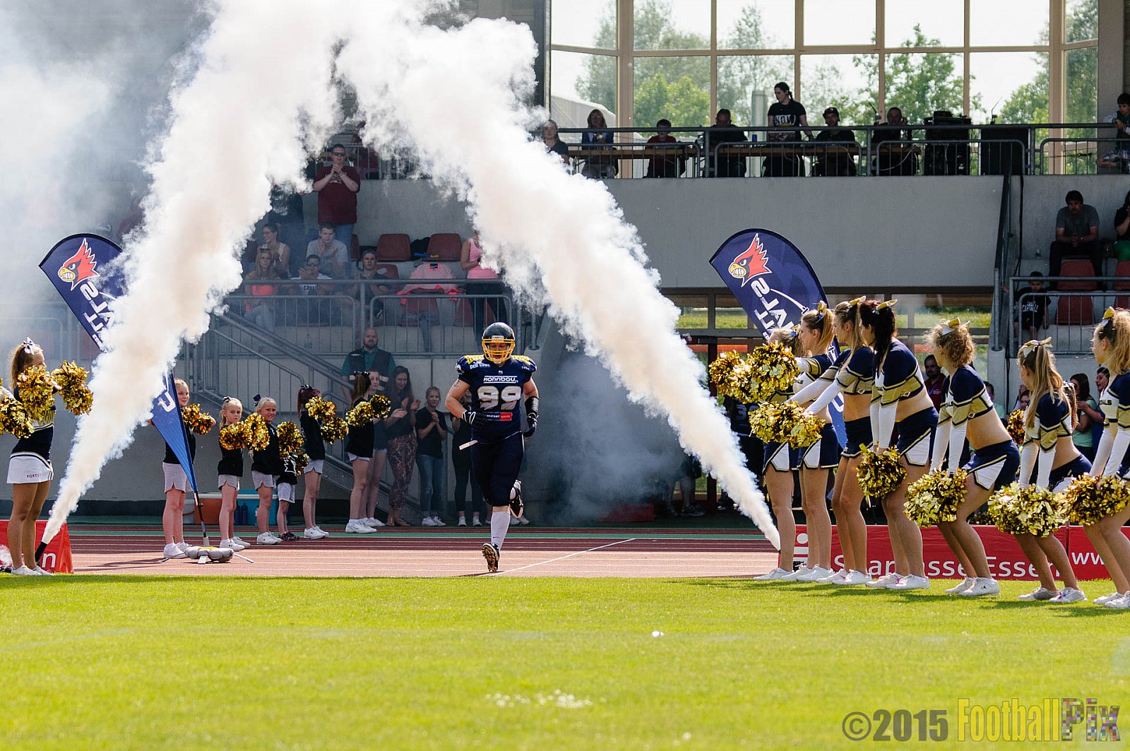 Essen Assindia Cardinals vs. Langenfeld Longhorns - 06.06.2015 RL NRW: Essen Assindia Cardinals vs. Langenfeld Longhorns (10:14)