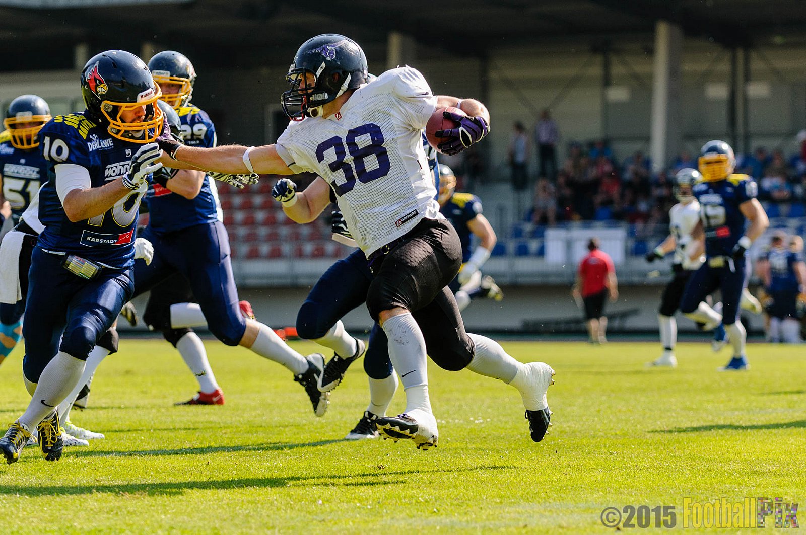 Essen Assindia Cardinals vs. Langenfeld Longhorns - 06.06.2015 RL NRW: Essen Assindia Cardinals vs. Langenfeld Longhorns (10:14)