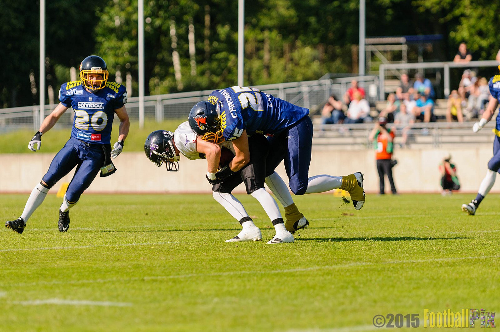 Essen Assindia Cardinals vs. Langenfeld Longhorns - 06.06.2015 RL NRW: Essen Assindia Cardinals vs. Langenfeld Longhorns (10:14)