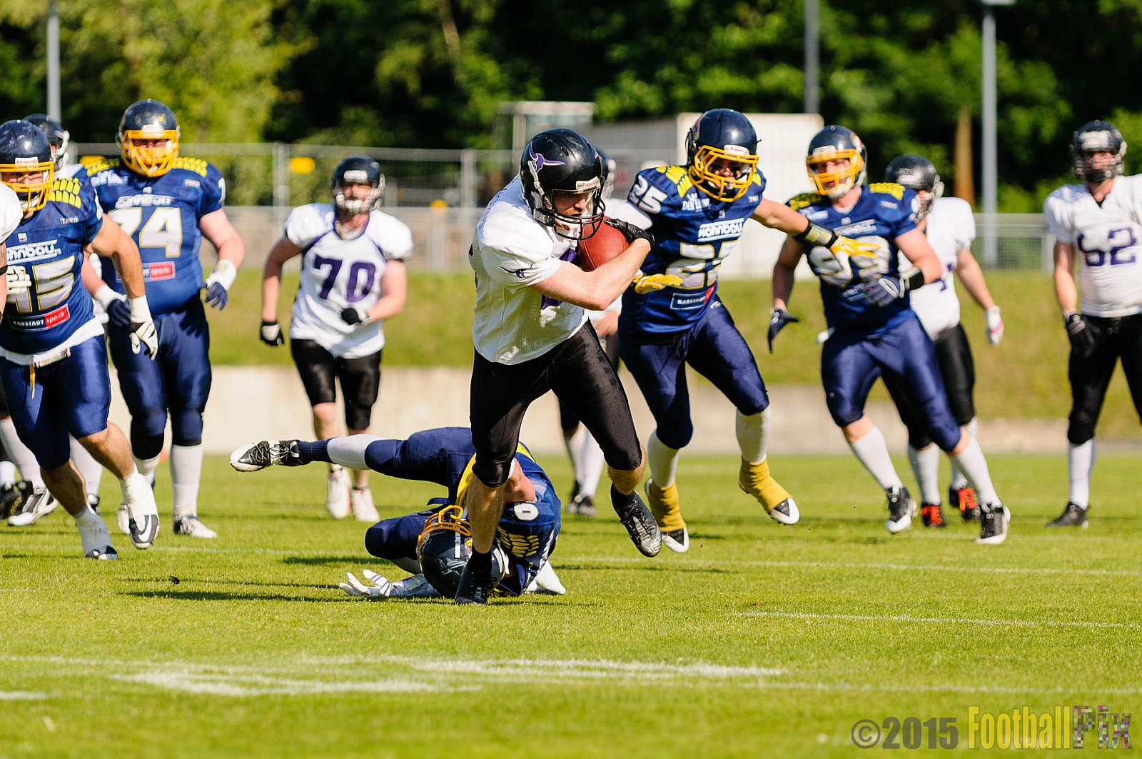 Essen Assindia Cardinals vs. Langenfeld Longhorns - 06.06.2015 RL NRW: Essen Assindia Cardinals vs. Langenfeld Longhorns (10:14)