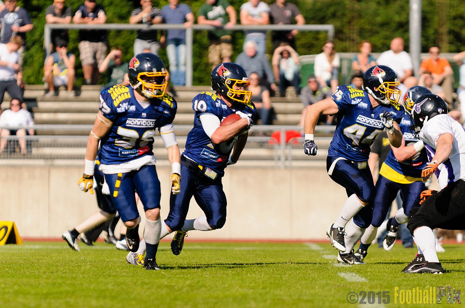 Essen Assindia Cardinals vs. Langenfeld Longhorns - 06.06.2015 RL NRW: Essen Assindia Cardinals vs. Langenfeld Longhorns (10:14)