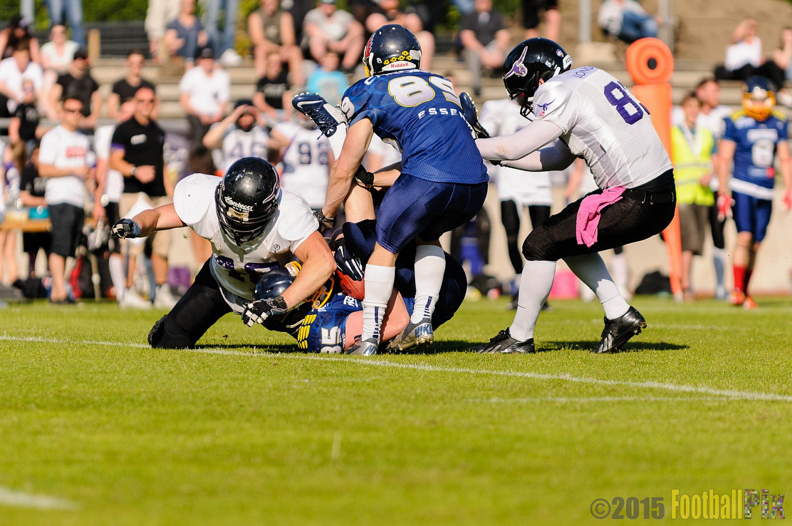 Essen Assindia Cardinals vs. Langenfeld Longhorns - 06.06.2015 RL NRW: Essen Assindia Cardinals vs. Langenfeld Longhorns (10:14)
