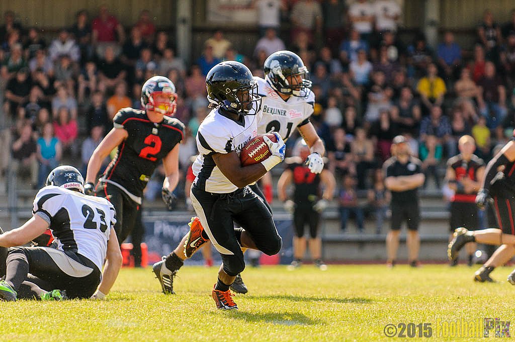 Düsseldorf Panther vs. Berlin Rebels - 13.06.2015 GFL Nord: Düsseldorf Panther vs. Berlin Rebels (3:24)