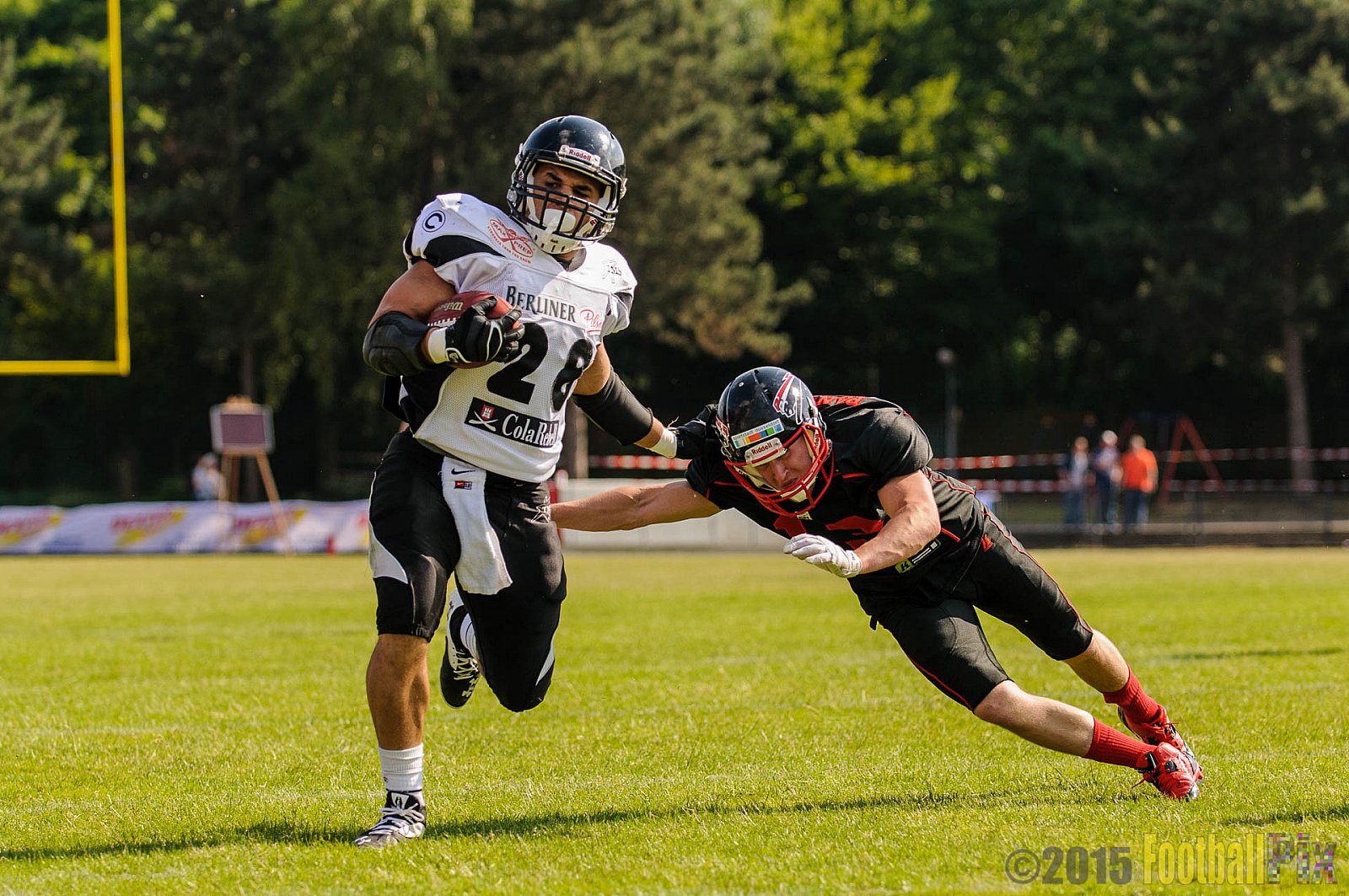 Düsseldorf Panther vs. Berlin Rebels - 13.06.2015 GFL Nord: Düsseldorf Panther vs. Berlin Rebels (3:24)