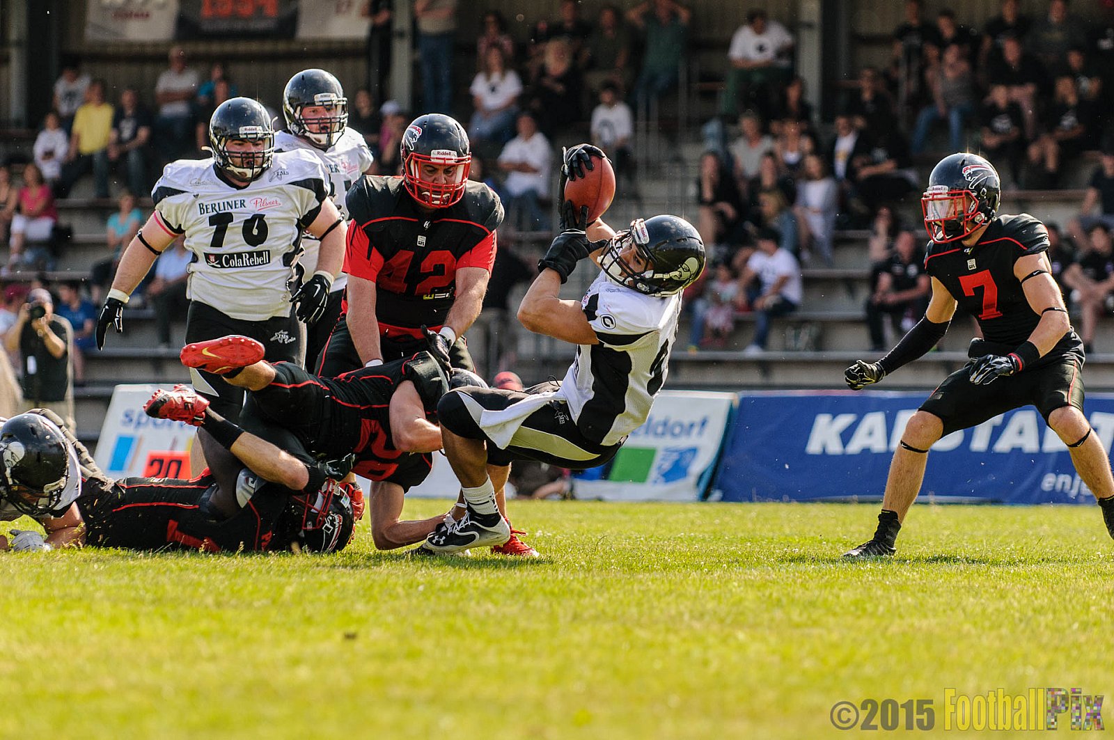 Düsseldorf Panther vs. Berlin Rebels - 13.06.2015 GFL Nord: Düsseldorf Panther vs. Berlin Rebels (3:24)
