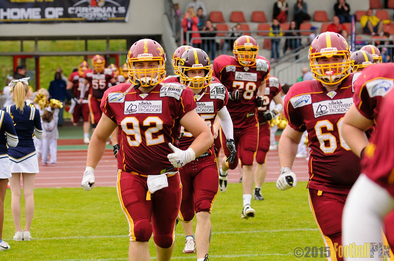 Essen Assindia Cardinals vs. Troisdorf Jets - 21.06.2015 RL NRW: Essen Assindia Cardinals vs. Troisdorf Jets (24:9)