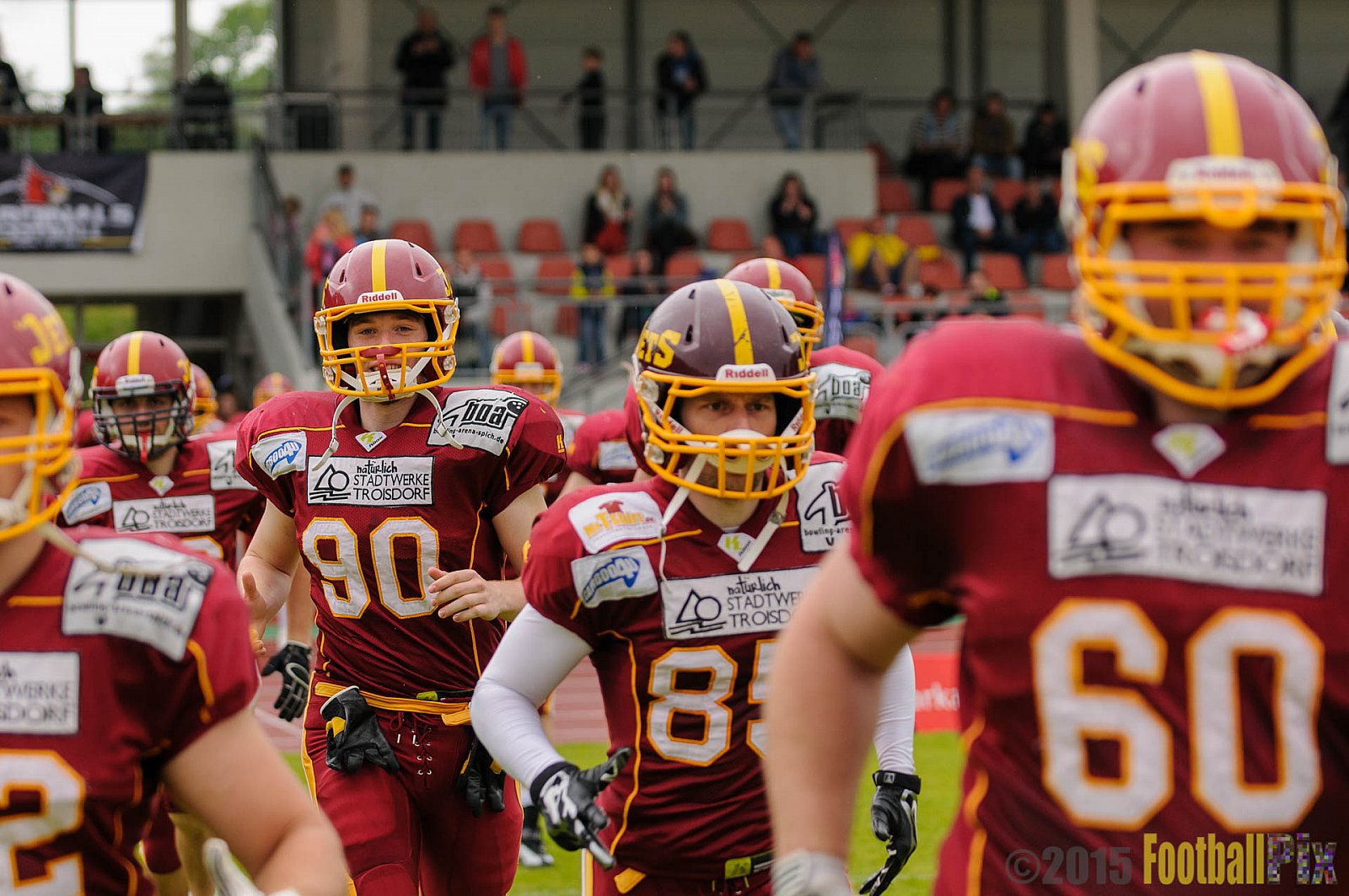Essen Assindia Cardinals vs. Troisdorf Jets - 21.06.2015 RL NRW: Essen Assindia Cardinals vs. Troisdorf Jets (24:9)