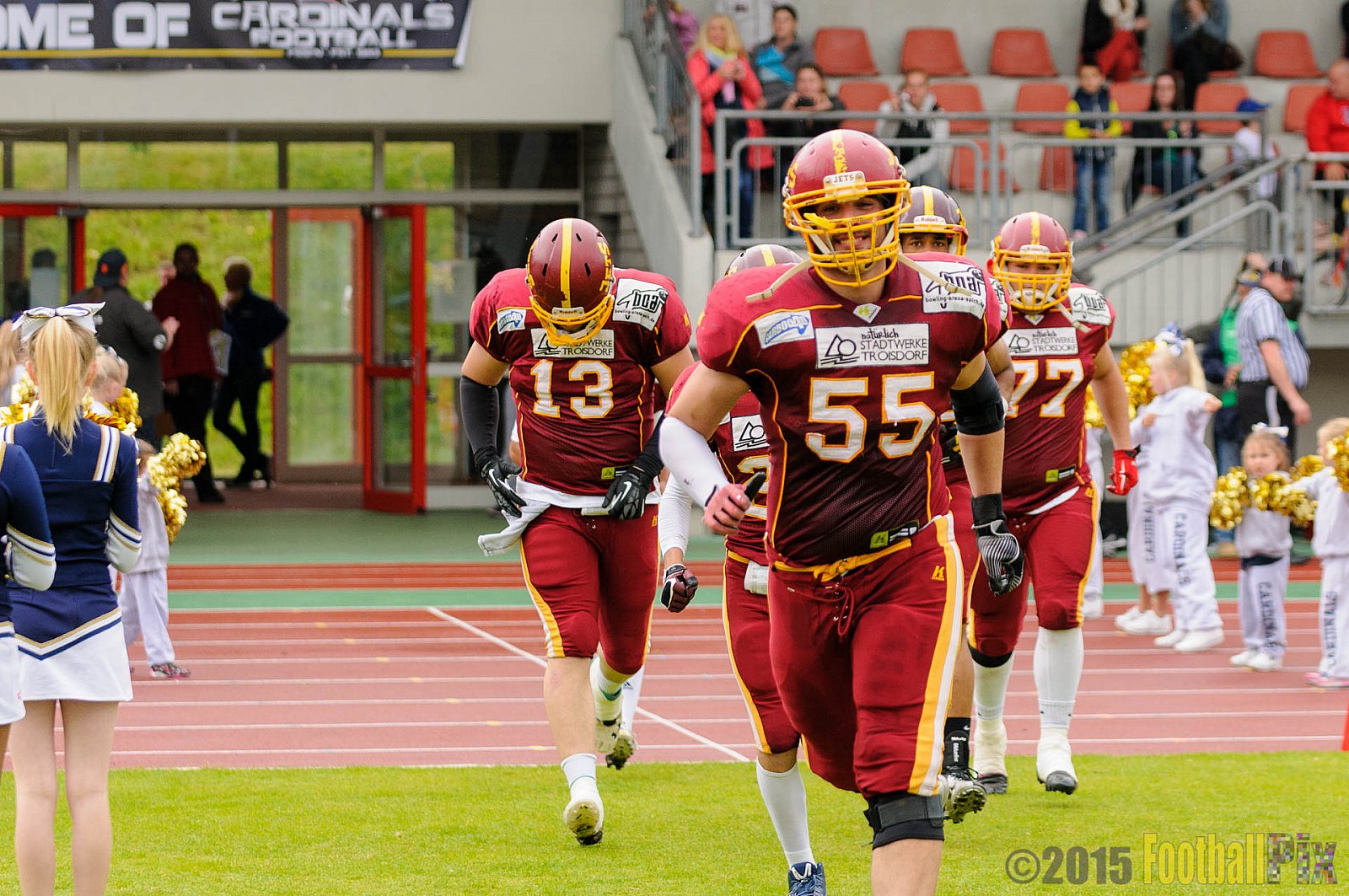 Essen Assindia Cardinals vs. Troisdorf Jets - 21.06.2015 RL NRW: Essen Assindia Cardinals vs. Troisdorf Jets (24:9)