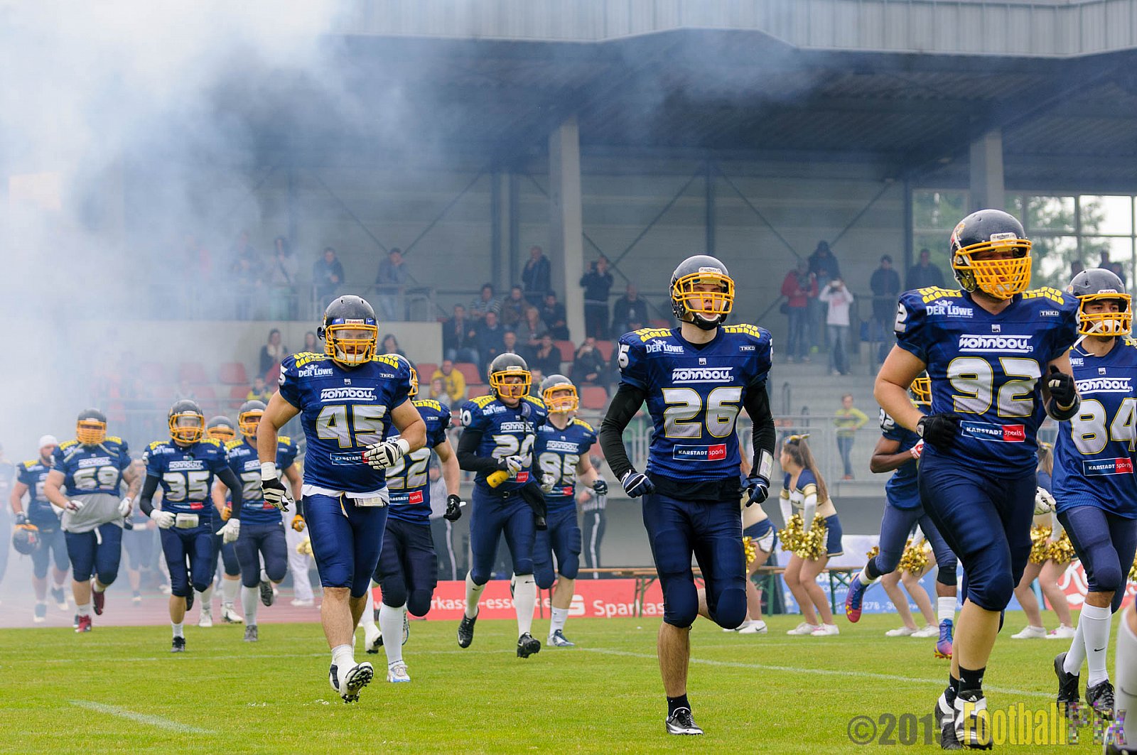 Essen Assindia Cardinals vs. Troisdorf Jets - 21.06.2015 RL NRW: Essen Assindia Cardinals vs. Troisdorf Jets (24:9)
