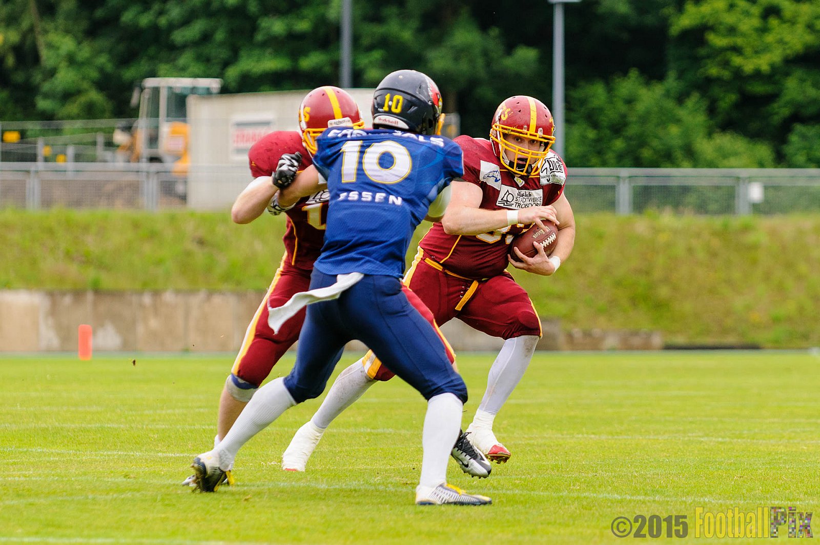 Essen Assindia Cardinals vs. Troisdorf Jets - 21.06.2015 RL NRW: Essen Assindia Cardinals vs. Troisdorf Jets (24:9)