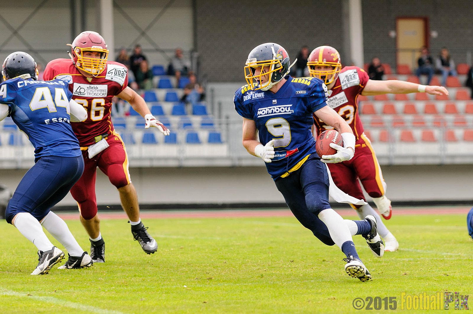 Essen Assindia Cardinals vs. Troisdorf Jets - 21.06.2015 RL NRW: Essen Assindia Cardinals vs. Troisdorf Jets (24:9)