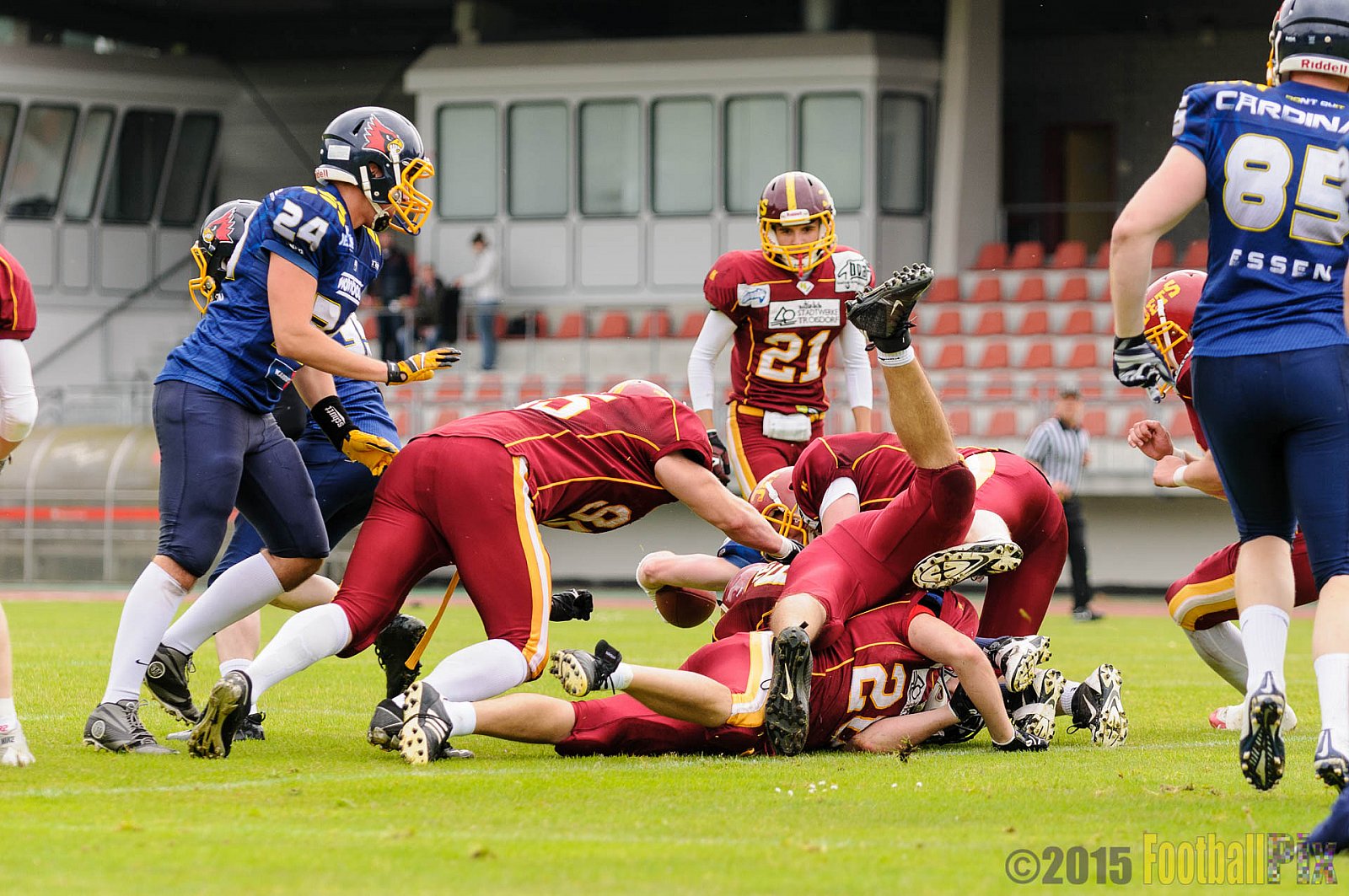 Essen Assindia Cardinals vs. Troisdorf Jets - 21.06.2015 RL NRW: Essen Assindia Cardinals vs. Troisdorf Jets (24:9)