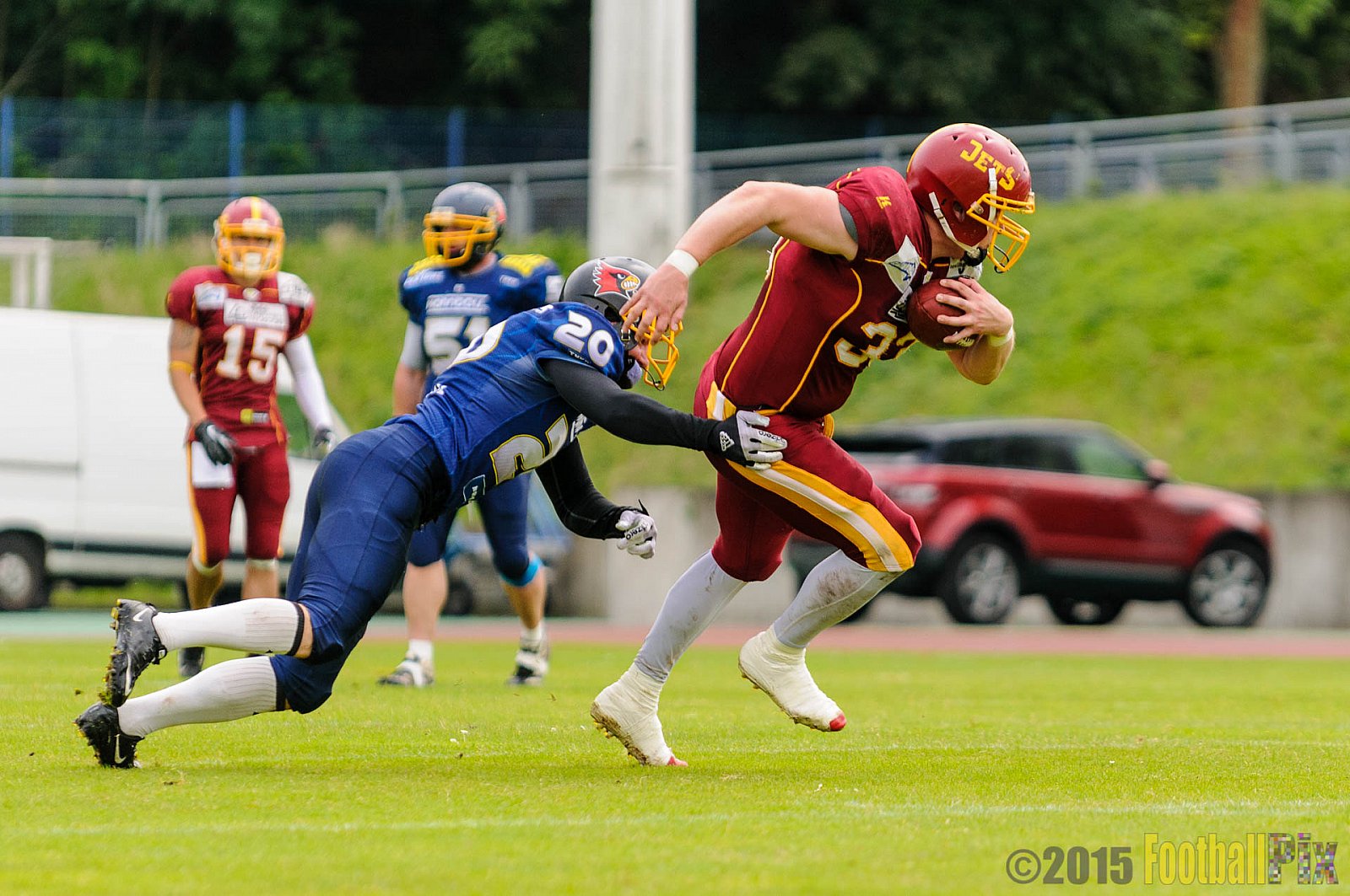 Essen Assindia Cardinals vs. Troisdorf Jets - 21.06.2015 RL NRW: Essen Assindia Cardinals vs. Troisdorf Jets (24:9)
