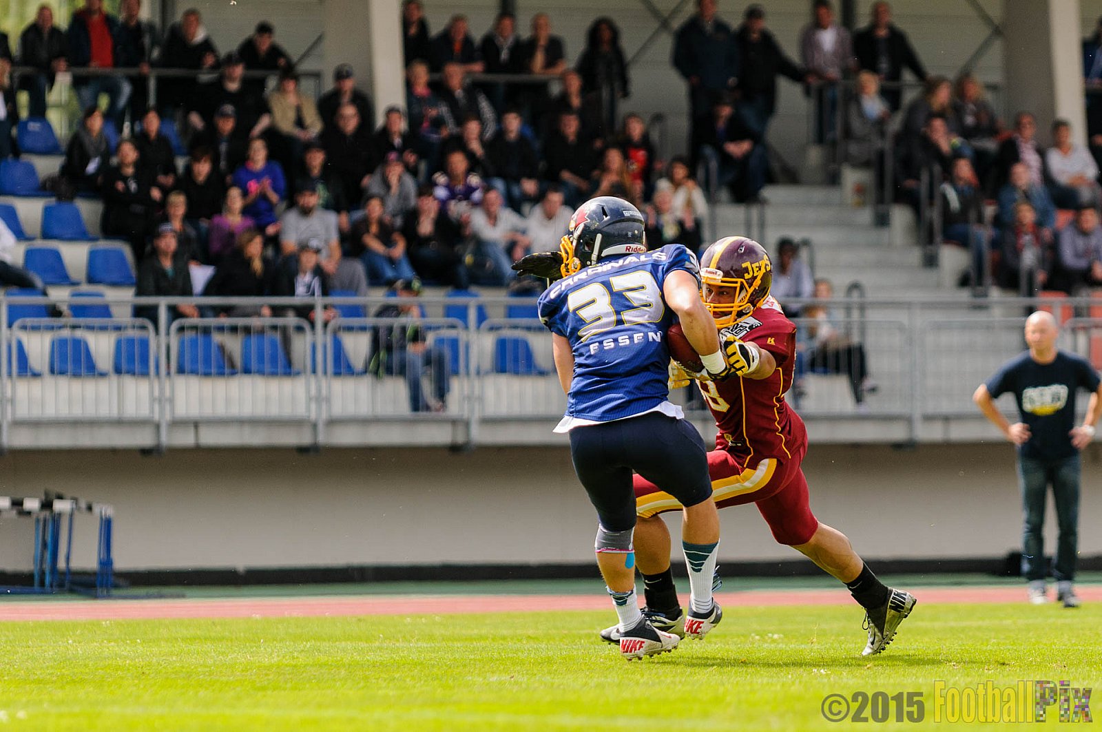Essen Assindia Cardinals vs. Troisdorf Jets - 21.06.2015 RL NRW: Essen Assindia Cardinals vs. Troisdorf Jets (24:9)