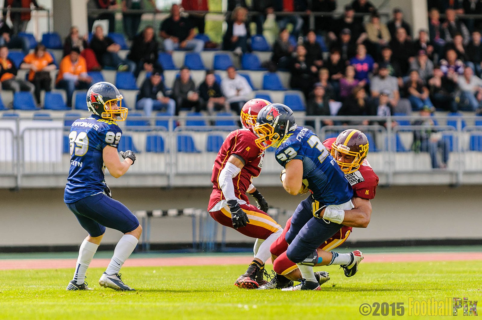 Essen Assindia Cardinals vs. Troisdorf Jets - 21.06.2015 RL NRW: Essen Assindia Cardinals vs. Troisdorf Jets (24:9)