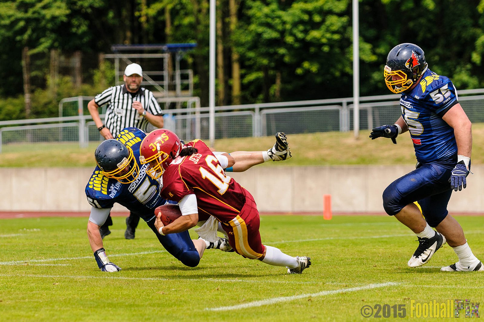 Essen Assindia Cardinals vs. Troisdorf Jets - 21.06.2015 RL NRW: Essen Assindia Cardinals vs. Troisdorf Jets (24:9)