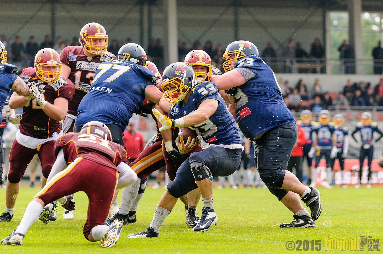 Essen Assindia Cardinals vs. Troisdorf Jets - 21.06.2015 RL NRW: Essen Assindia Cardinals vs. Troisdorf Jets (24:9)