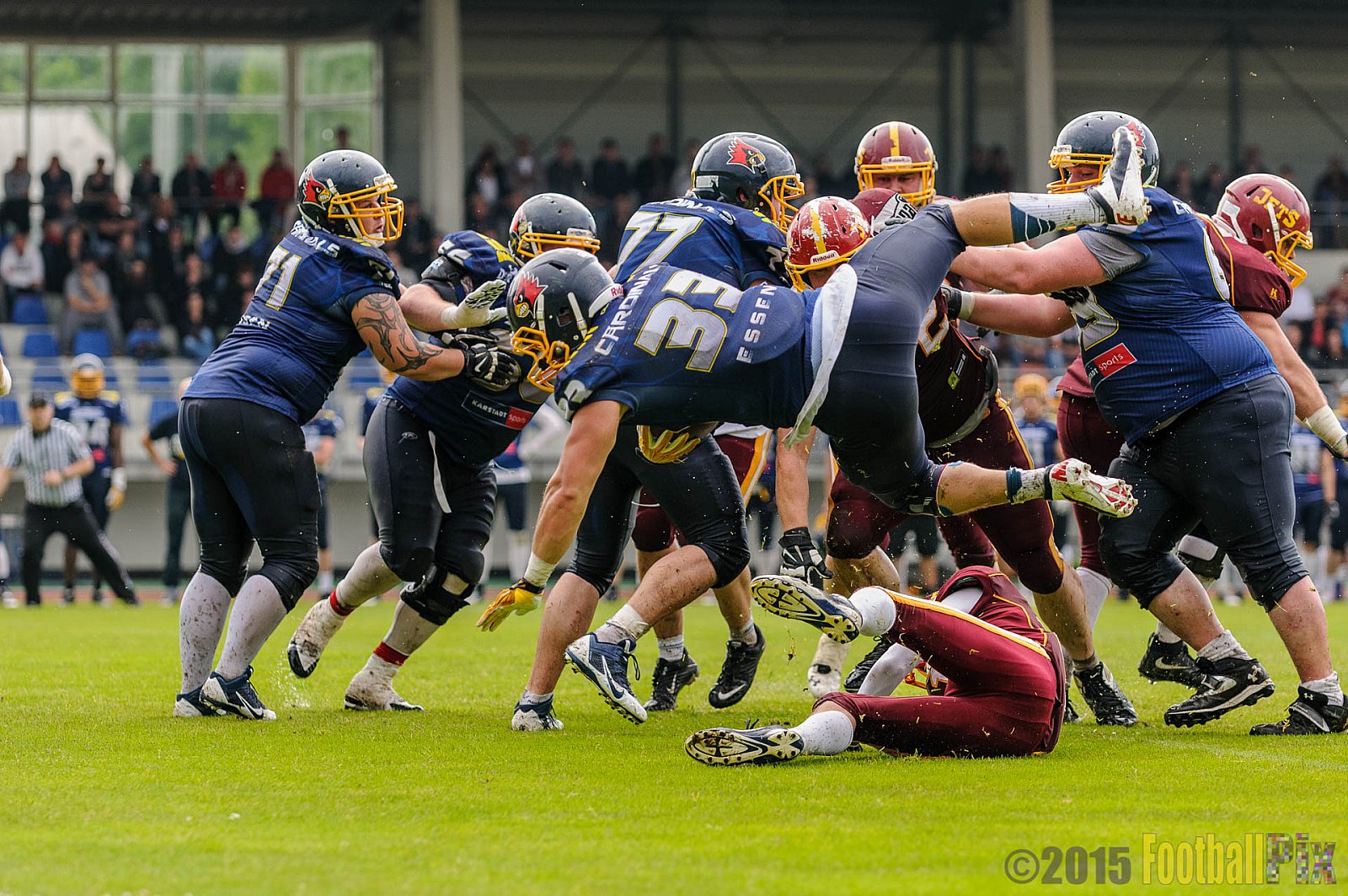 Essen Assindia Cardinals vs. Troisdorf Jets - 21.06.2015 RL NRW: Essen Assindia Cardinals vs. Troisdorf Jets (24:9)