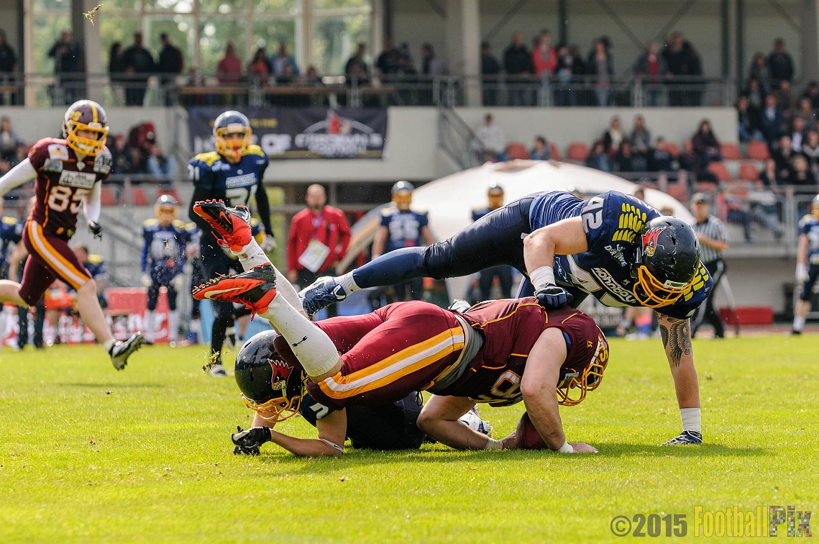 Essen Assindia Cardinals vs. Troisdorf Jets - 21.06.2015 RL NRW: Essen Assindia Cardinals vs. Troisdorf Jets (24:9)
