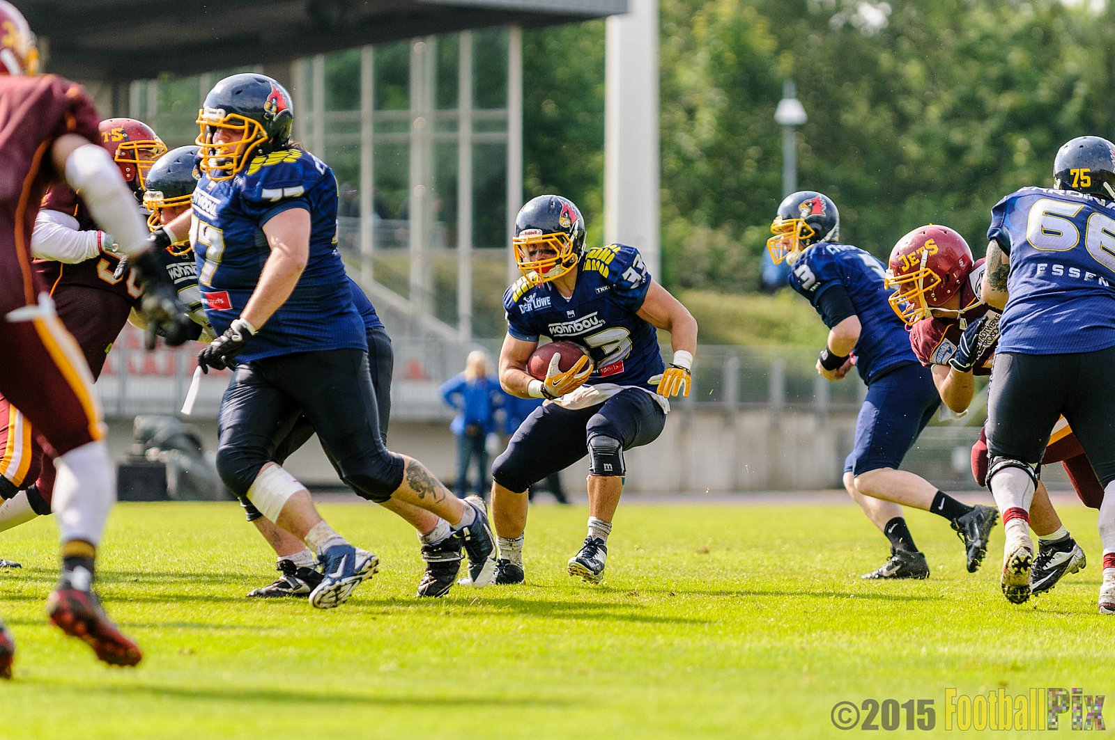 Essen Assindia Cardinals vs. Troisdorf Jets - 21.06.2015 RL NRW: Essen Assindia Cardinals vs. Troisdorf Jets (24:9)