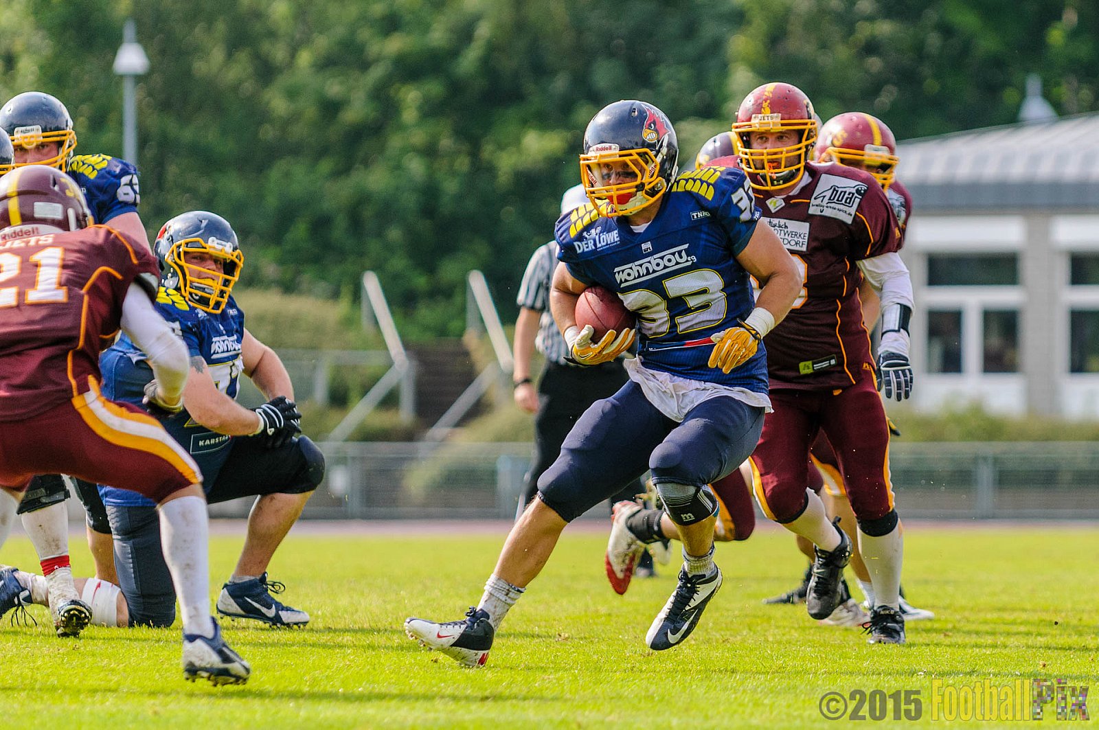 Essen Assindia Cardinals vs. Troisdorf Jets - 21.06.2015 RL NRW: Essen Assindia Cardinals vs. Troisdorf Jets (24:9)