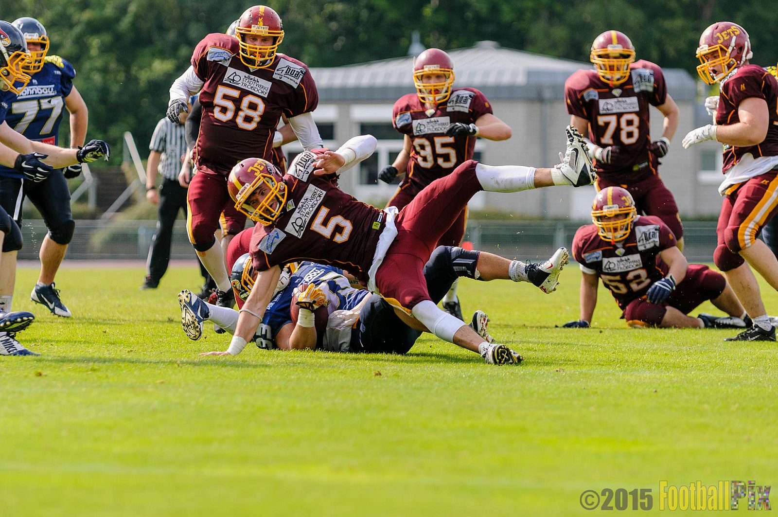 Essen Assindia Cardinals vs. Troisdorf Jets - 21.06.2015 RL NRW: Essen Assindia Cardinals vs. Troisdorf Jets (24:9)