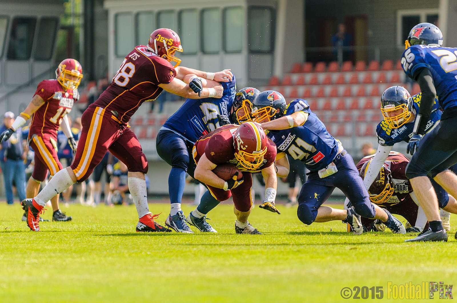 Essen Assindia Cardinals vs. Troisdorf Jets - 21.06.2015 RL NRW: Essen Assindia Cardinals vs. Troisdorf Jets (24:9)