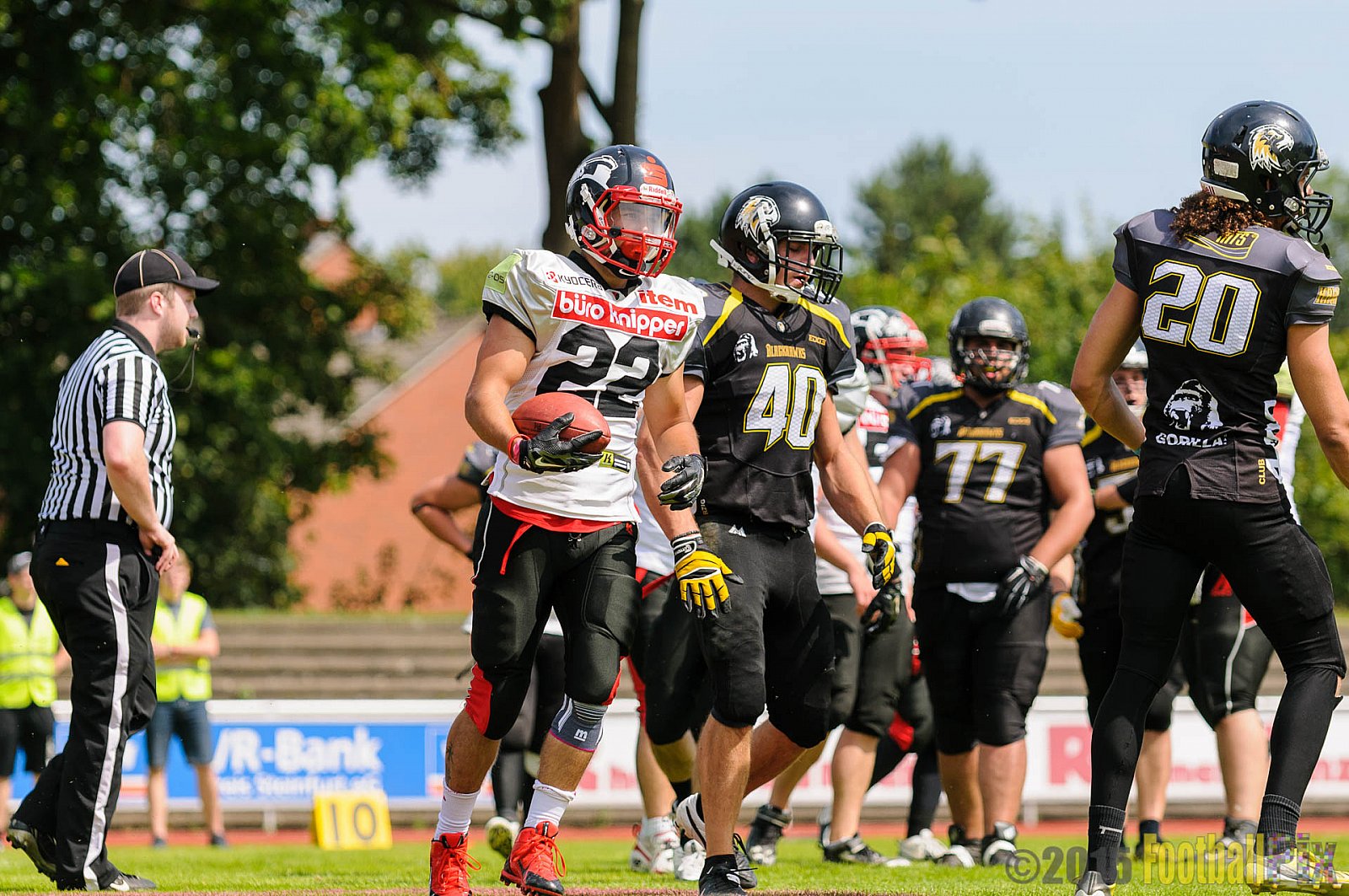 Charity Bowl zugunsten von B.a.c.a.a. e.V. 2015 - 01.08.2015 Off-Season Game: Rheine Raptors Charity Bowl 2015