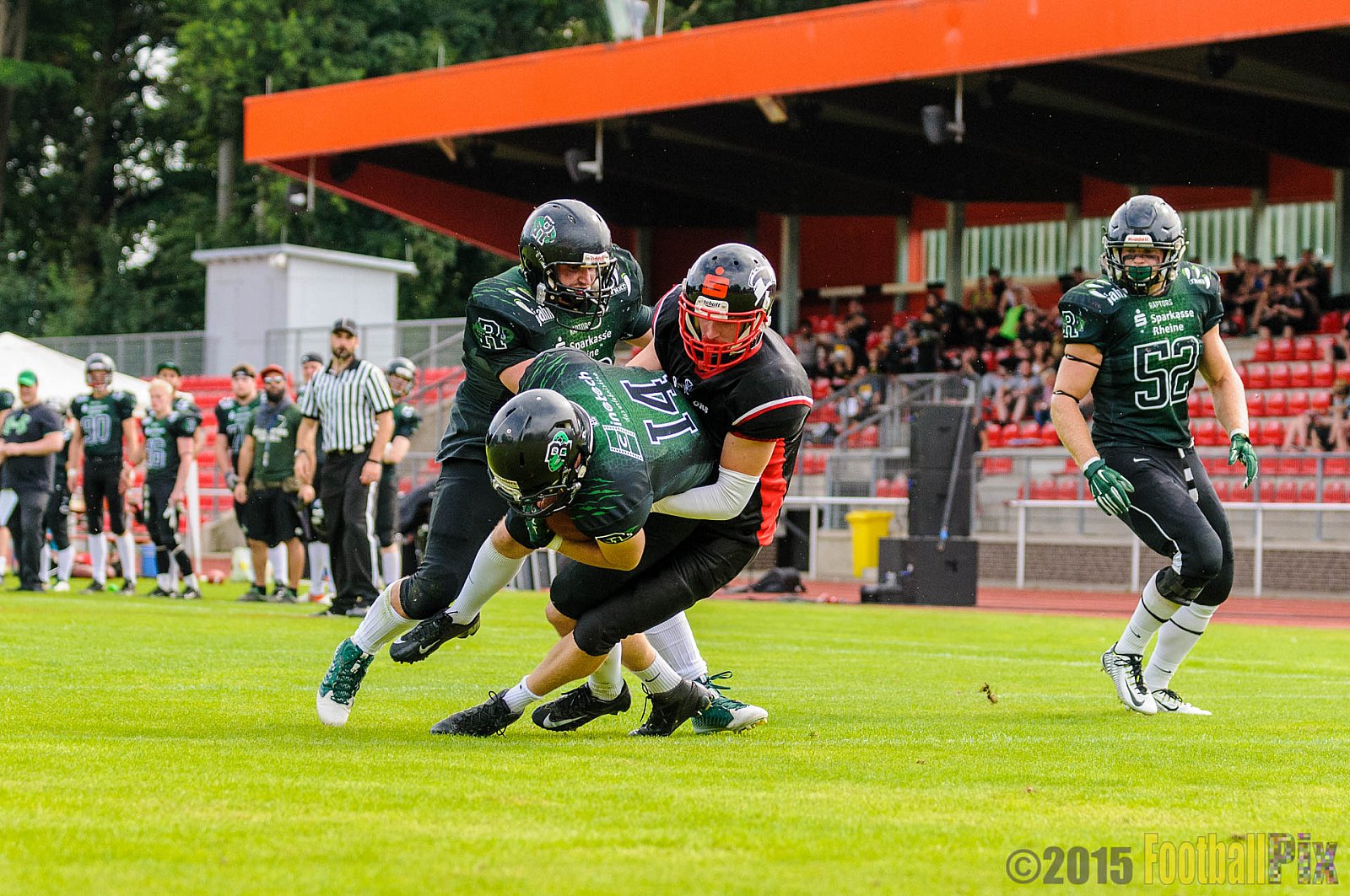 Charity Bowl zugunsten von B.a.c.a.a. e.V. 2015 - 01.08.2015 Off-Season Game: Rheine Raptors Charity Bowl 2015