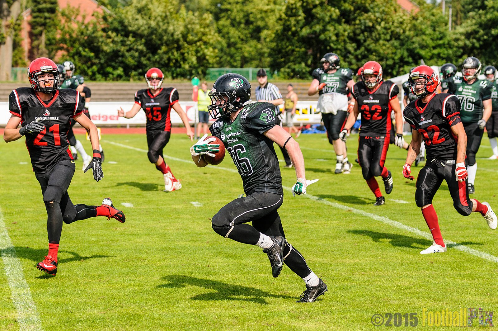 Charity Bowl zugunsten von B.a.c.a.a. e.V. 2015 - 01.08.2015 Off-Season Game: Rheine Raptors Charity Bowl 2015