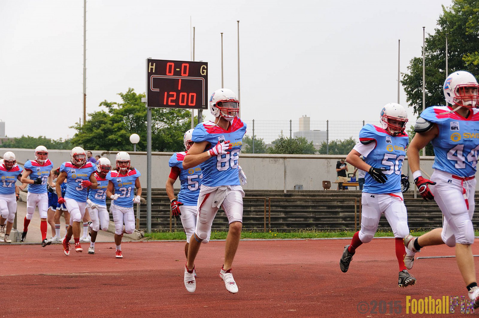 Bonn Gamecocks vs. Paderborn Dolphins - 08.08.2015 GFL2 Nord: Bonn Gamecocks vs. Paderborn Dolphins (49:35)