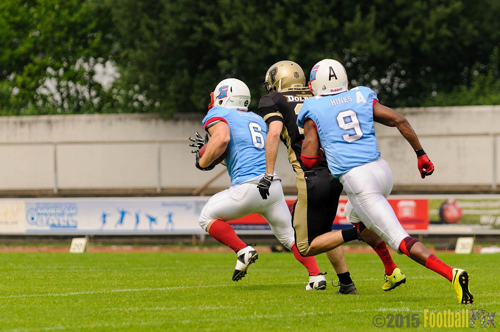 Bonn Gamecocks vs. Paderborn Dolphins - 08.08.2015 GFL2 Nord: Bonn Gamecocks vs. Paderborn Dolphins (49:35)