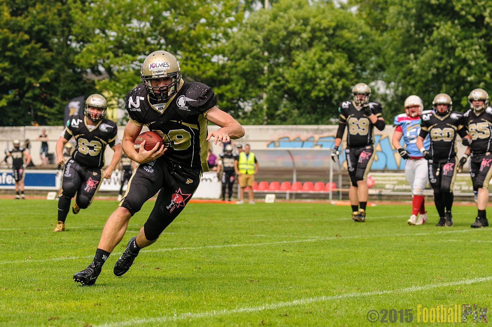 Bonn Gamecocks vs. Paderborn Dolphins - 08.08.2015 GFL2 Nord: Bonn Gamecocks vs. Paderborn Dolphins (49:35)