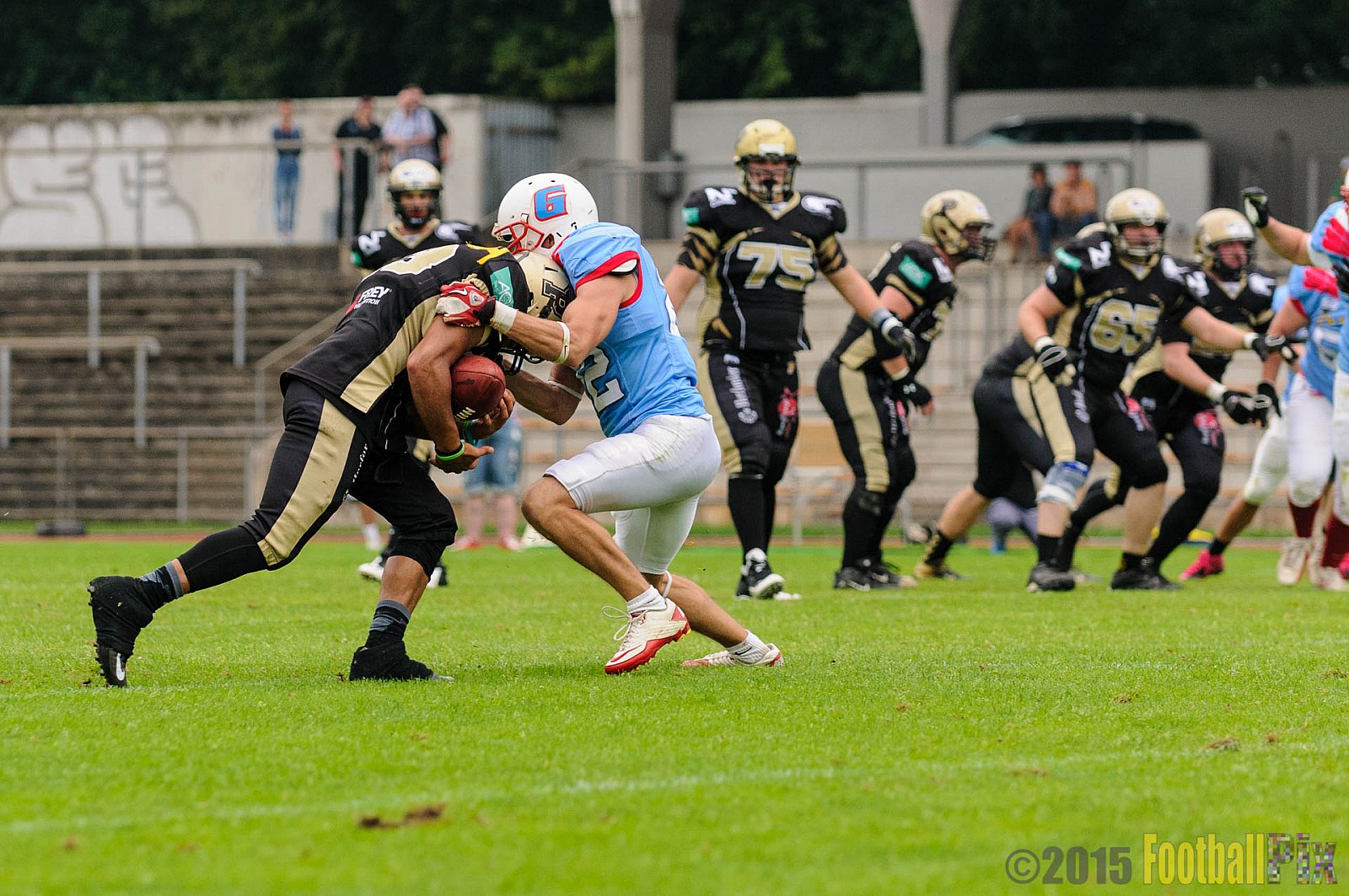 Bonn Gamecocks vs. Paderborn Dolphins - 08.08.2015 GFL2 Nord: Bonn Gamecocks vs. Paderborn Dolphins (49:35)