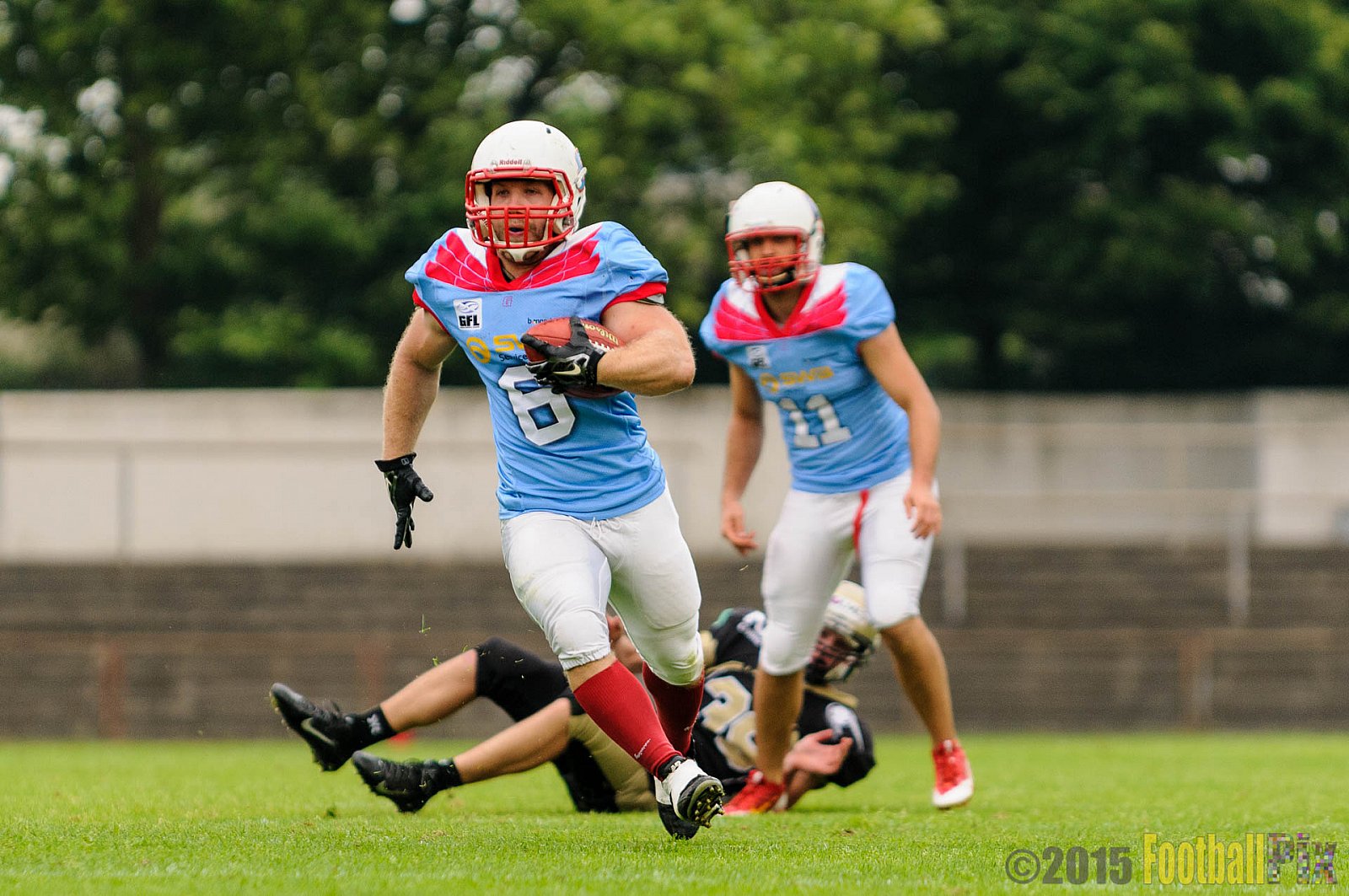 Bonn Gamecocks vs. Paderborn Dolphins - 08.08.2015 GFL2 Nord: Bonn Gamecocks vs. Paderborn Dolphins (49:35)