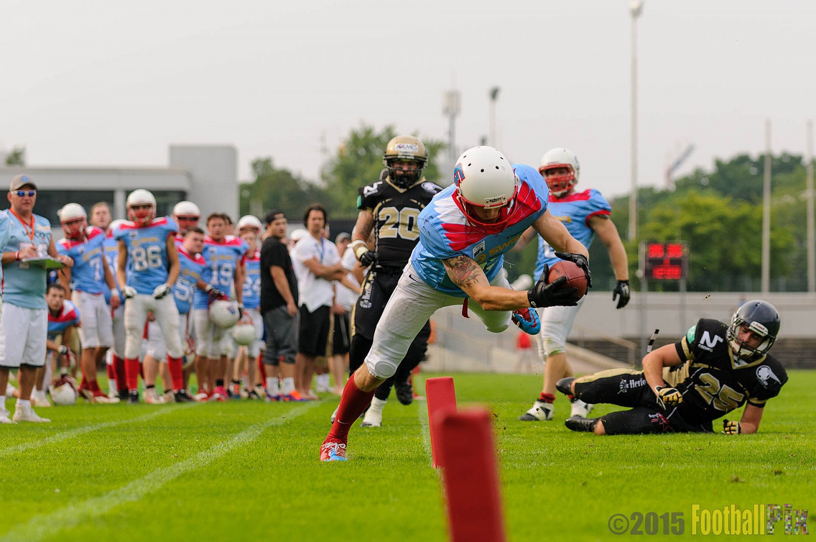 Bonn Gamecocks vs. Paderborn Dolphins - 08.08.2015 GFL2 Nord: Bonn Gamecocks vs. Paderborn Dolphins (49:35)