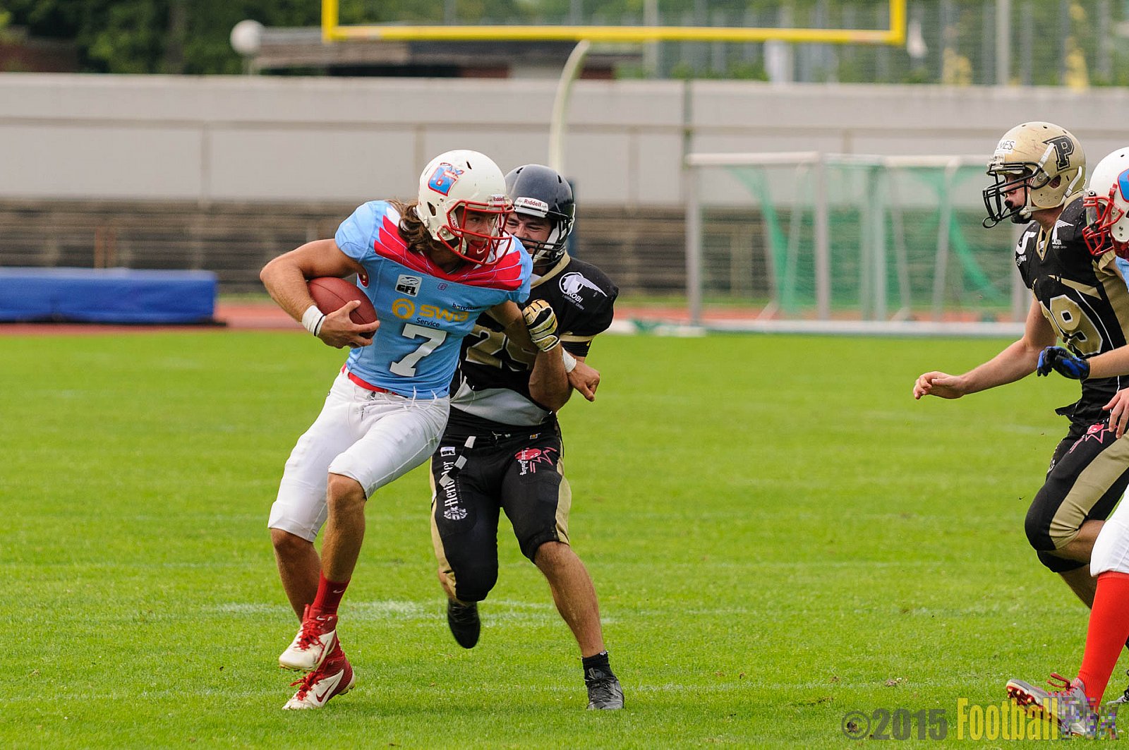 Bonn Gamecocks vs. Paderborn Dolphins - 08.08.2015 GFL2 Nord: Bonn Gamecocks vs. Paderborn Dolphins (49:35)