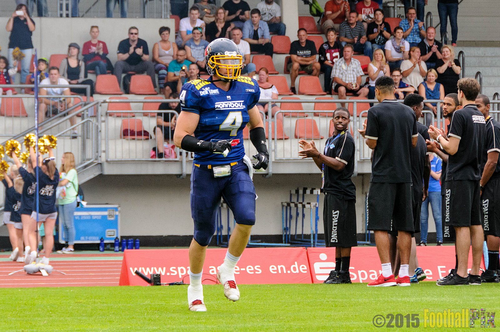 Essen Assindia Cardinals vs. Aachen Vampires - 15.08.2015 RL NRW: Essen Assindia Cardinals vs. Aachen Vampires (28:10)
