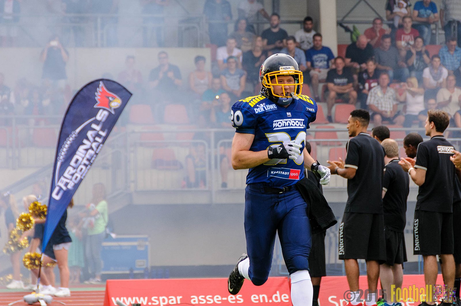 Essen Assindia Cardinals vs. Aachen Vampires - 15.08.2015 RL NRW: Essen Assindia Cardinals vs. Aachen Vampires (28:10)