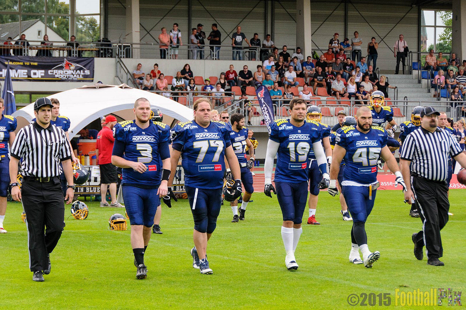 Essen Assindia Cardinals vs. Aachen Vampires - 15.08.2015 RL NRW: Essen Assindia Cardinals vs. Aachen Vampires (28:10)