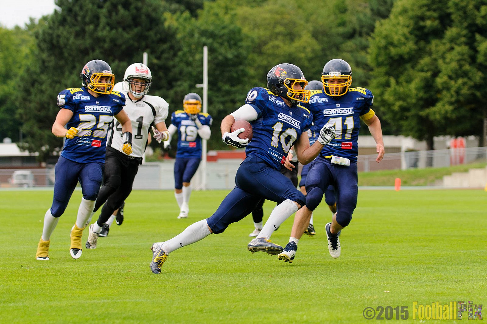 Essen Assindia Cardinals vs. Aachen Vampires - 15.08.2015 RL NRW: Essen Assindia Cardinals vs. Aachen Vampires (28:10)