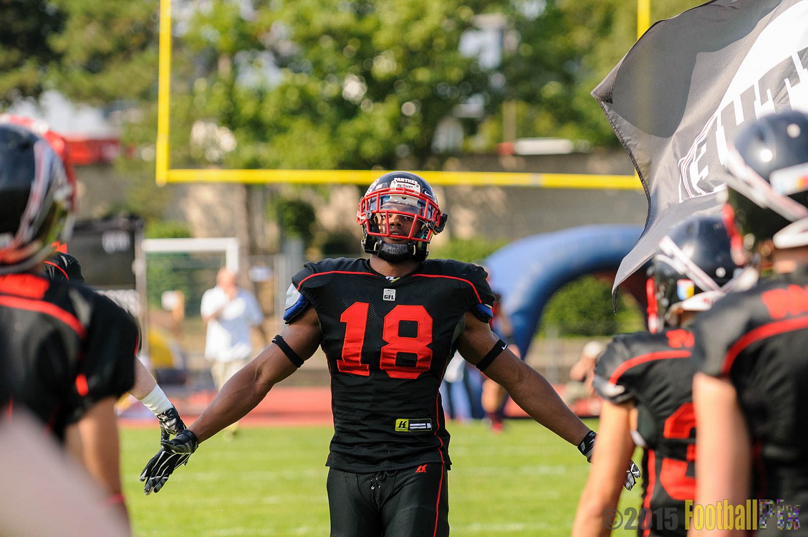 Düsseldorf Panther vs. NewYorker Lions Braunschweig - 22.08.2015 GFL Nord: Düsseldorf Panther vs. NewYorker Lions Braunschweig (0:56)