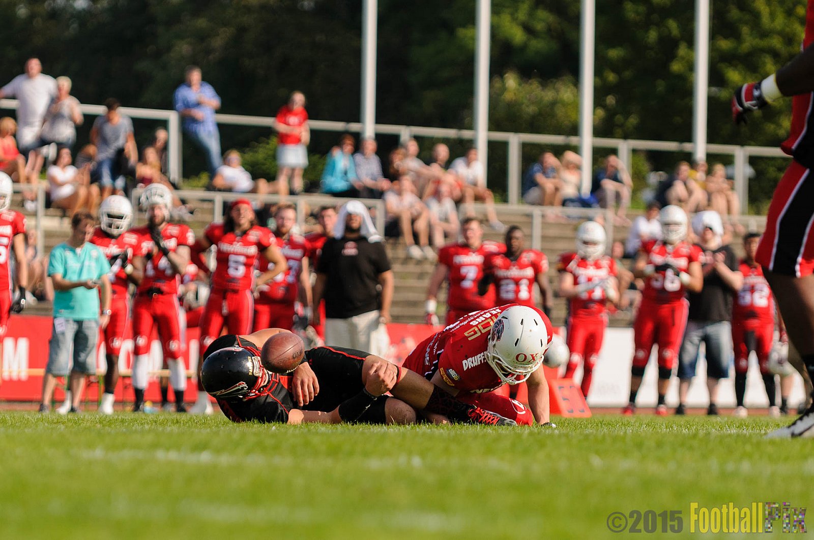 Düsseldorf Panther vs. NewYorker Lions Braunschweig - 22.08.2015 GFL Nord: Düsseldorf Panther vs. NewYorker Lions Braunschweig (0:56)