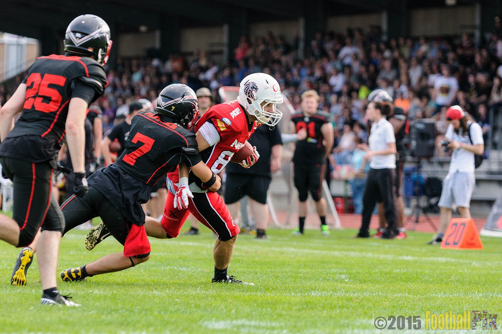 Düsseldorf Panther vs. NewYorker Lions Braunschweig - 22.08.2015 GFL Nord: Düsseldorf Panther vs. NewYorker Lions Braunschweig (0:56)