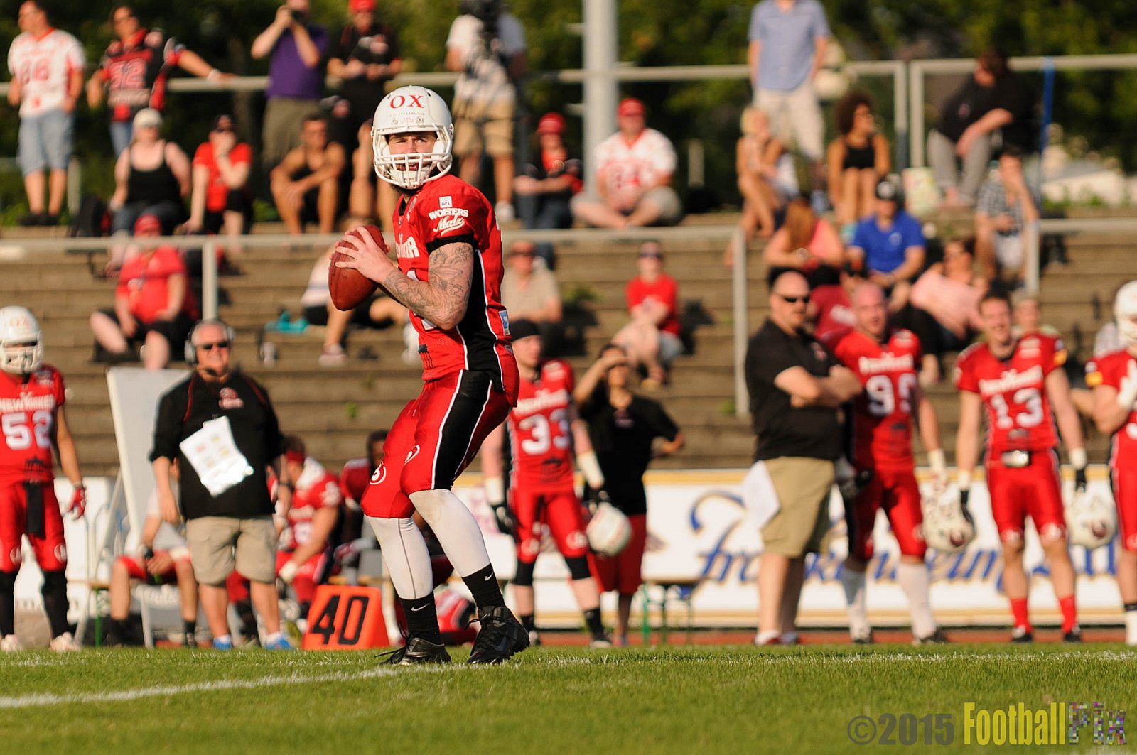 Düsseldorf Panther vs. NewYorker Lions Braunschweig - 22.08.2015 GFL Nord: Düsseldorf Panther vs. NewYorker Lions Braunschweig (0:56)