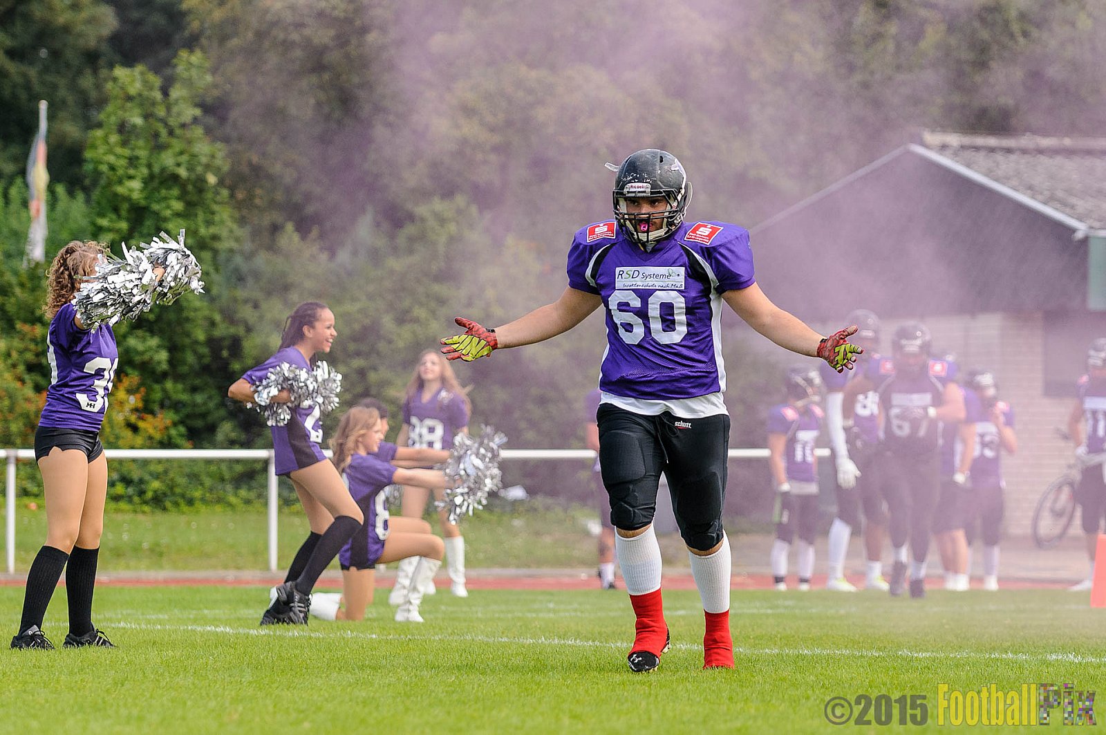 Langenfeld Longhorns vs. Aachen Vampires - 23.08.2015 RL NRW: Langenfeld Longhorns vs. Aachen Vampires (20:14)