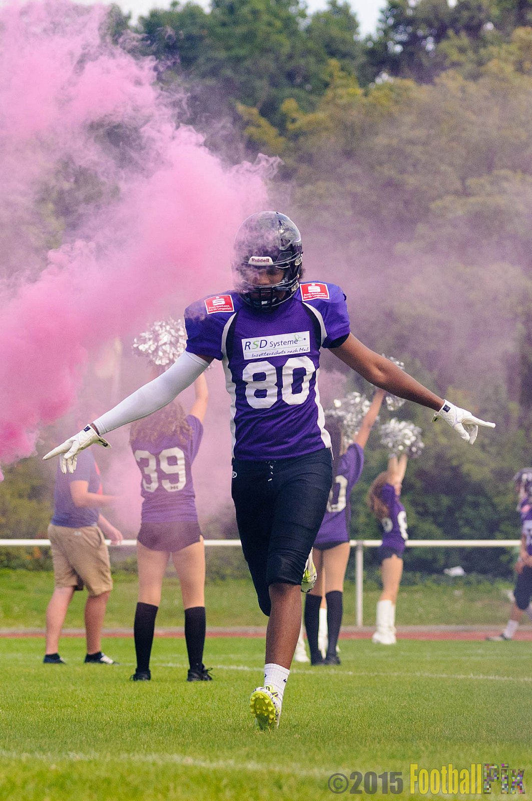 Langenfeld Longhorns vs. Aachen Vampires - 23.08.2015 RL NRW: Langenfeld Longhorns vs. Aachen Vampires (20:14)